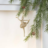 Glitter Ballerina Ornament