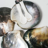 Black Mother of Pearl Caviar Plate