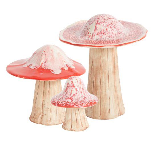 Dinah Mushroom Figurines | Design for the PPL