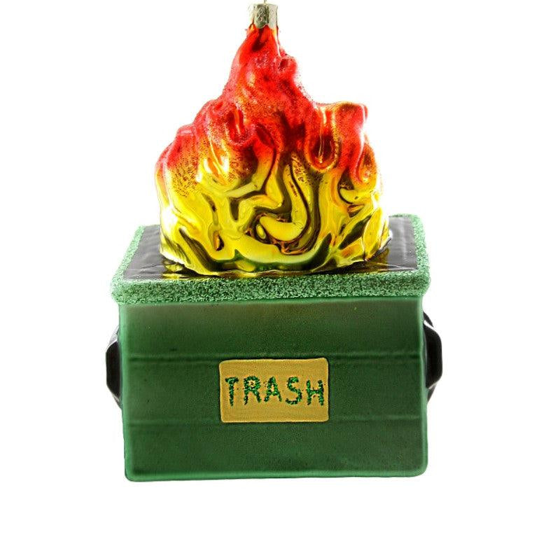 Dumpster Fire Ornament | Design for the PPL