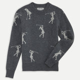 Intarsia Golfer Sweater