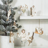 Drinking Skier Gal Ornament