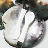 Black Mother of Pearl Caviar Plate