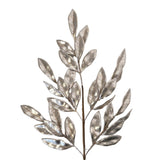 Metallic Bay Leaf Spray - Champagne 27”