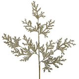 Glitter Lycopodium Spray - Champagne 28.5"