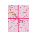 Friendship Bracelet Wrapping Paper Roll | Design for the PPL