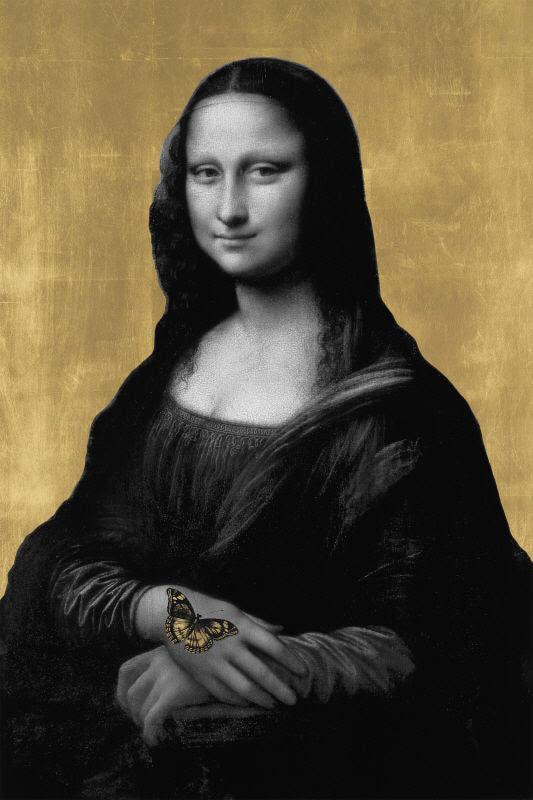 Gilded Enigma - after Leonardo da Vinci (54x81) | Design for the PPL