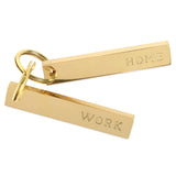 Home & Work Keychain (Pair) | Design for the PPL