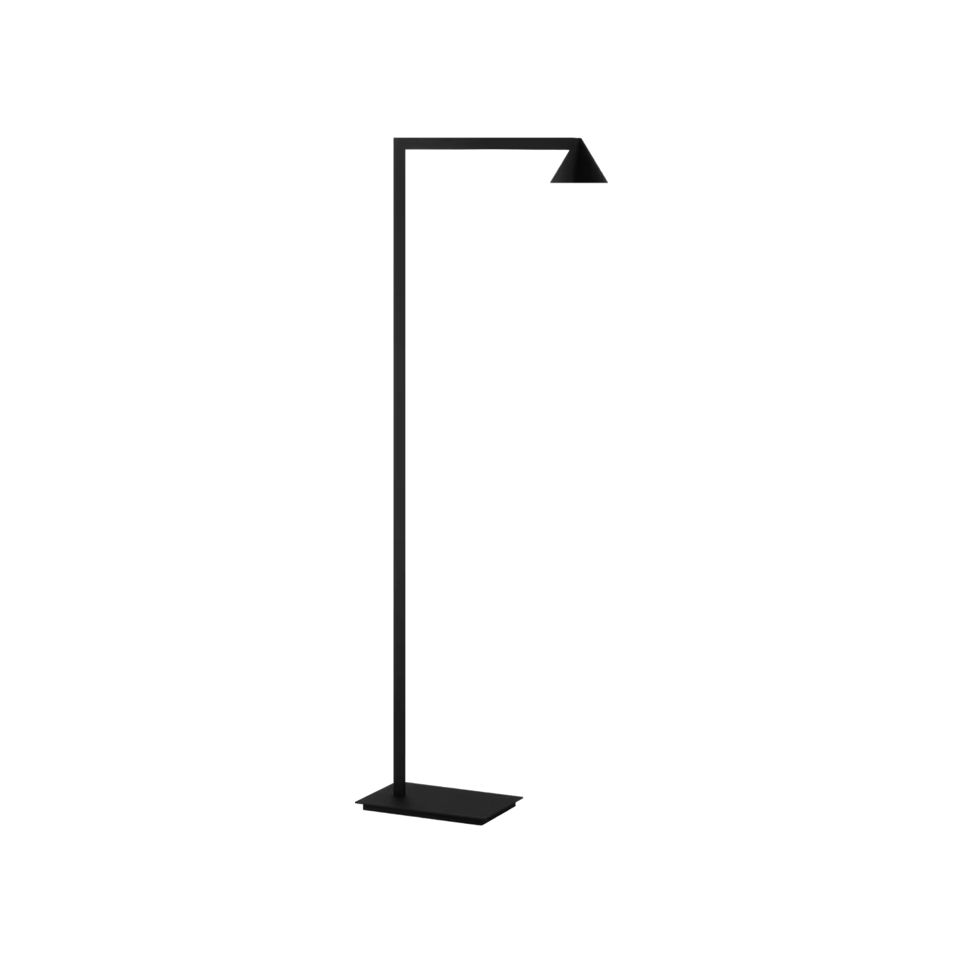 Midrand 42 Floor Lamp in Nightshade Black