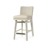 Francis 24" Counter Stool, Whitewash