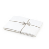 California Optic White Full/Queen Flat Sheet