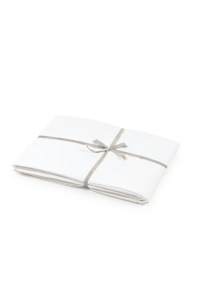 California Optic White Full/Queen Flat Sheet