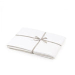 Madison White King Flat Sheet