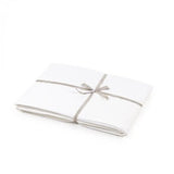Madison White King Flat Sheet