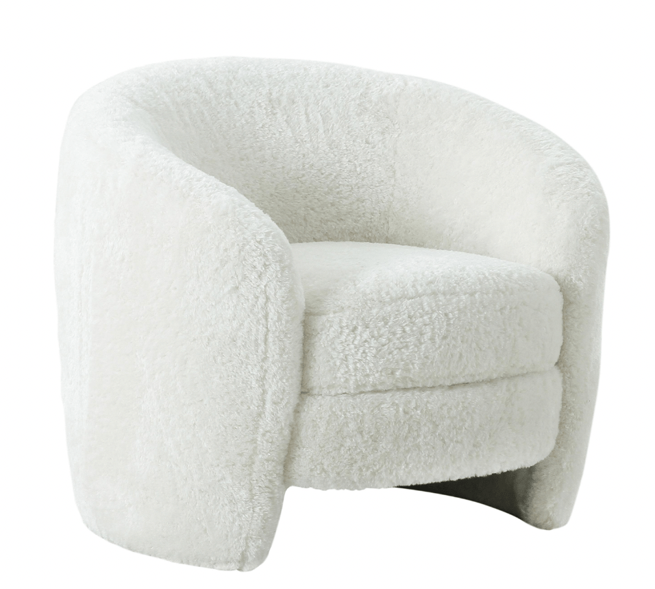 Lotus Shearling Armchair | Design for the PPL