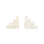 Marble Stairstep Bookends, Set of 2 | Design for the PPL