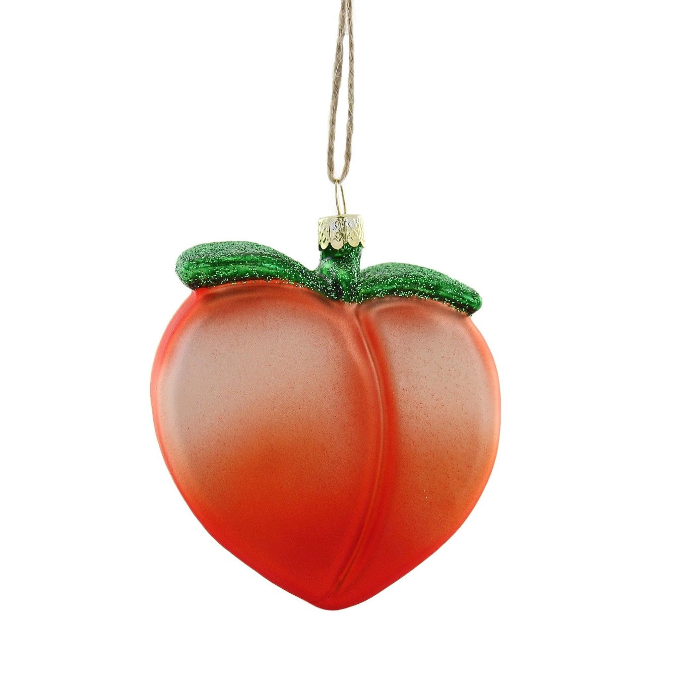 Peach Emoji Ornament | Design for the PPL