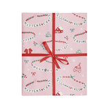 Pink Merry Swiftmas Wrapping Paper Roll | Design for the PPL