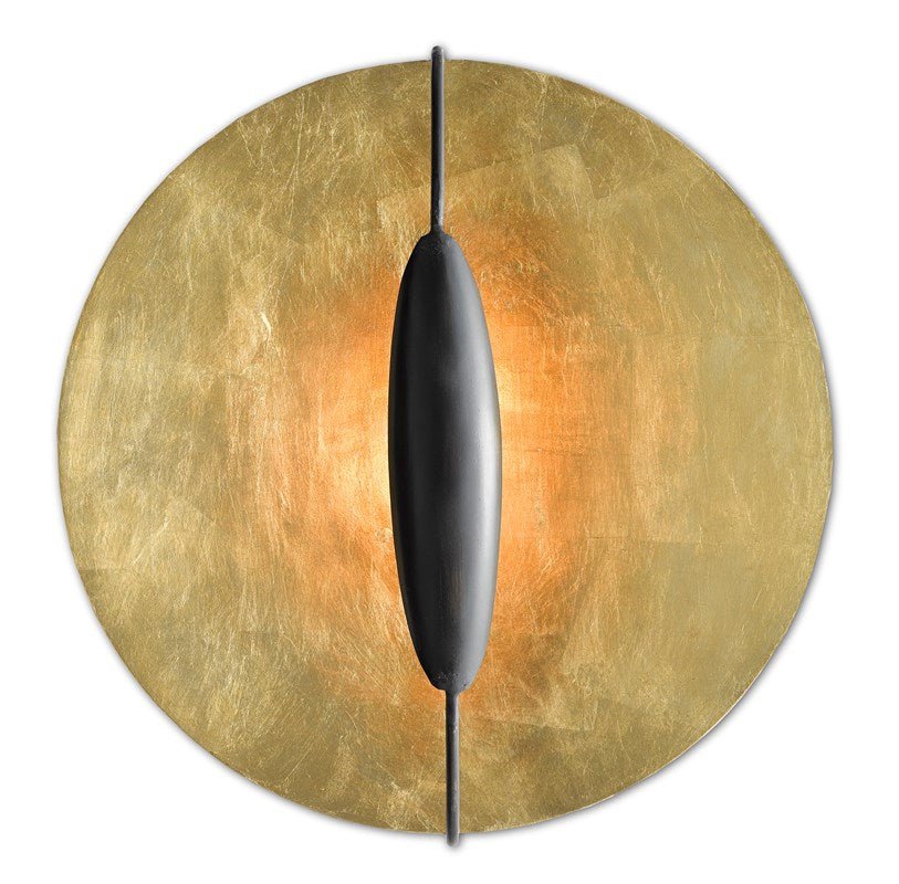 Plato Gold Wall Sconce - | Design for the PPL