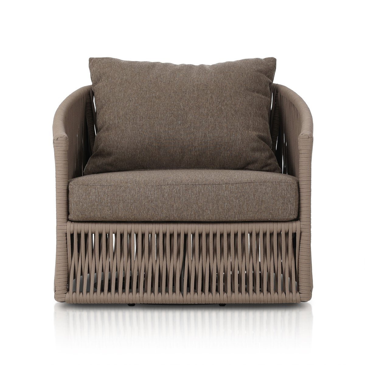 Porto Outdoor Swivel Chair Ellor Brown | Design for the PPL