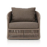 Porto Outdoor Swivel Chair Ellor Brown | Design for the PPL
