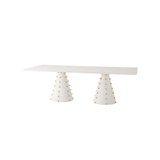 Spheres Rectangle Dining Table - White | Design for the PPL