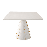 Spheres Rectangle Dining Table - White | Design for the PPL