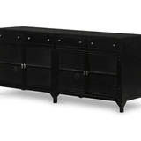 SUTTON SHADOW BOX MEDIA CONSOLE - BLACK - Design for the PPL