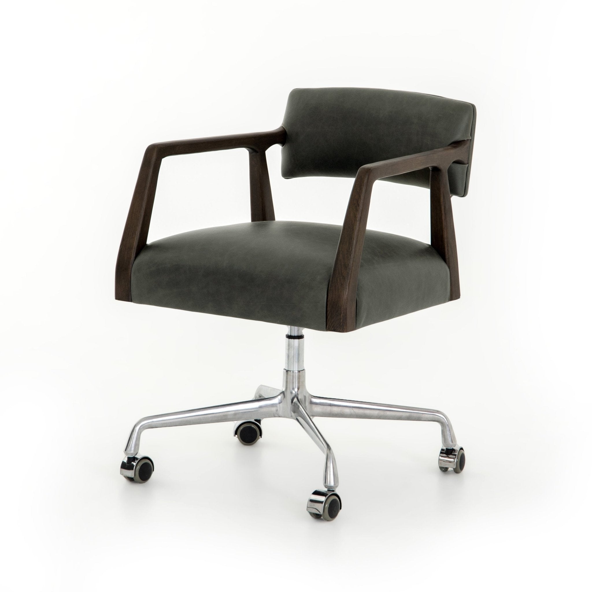 Tyson Desk Chair - Chaps Ebony | Design for the PPL