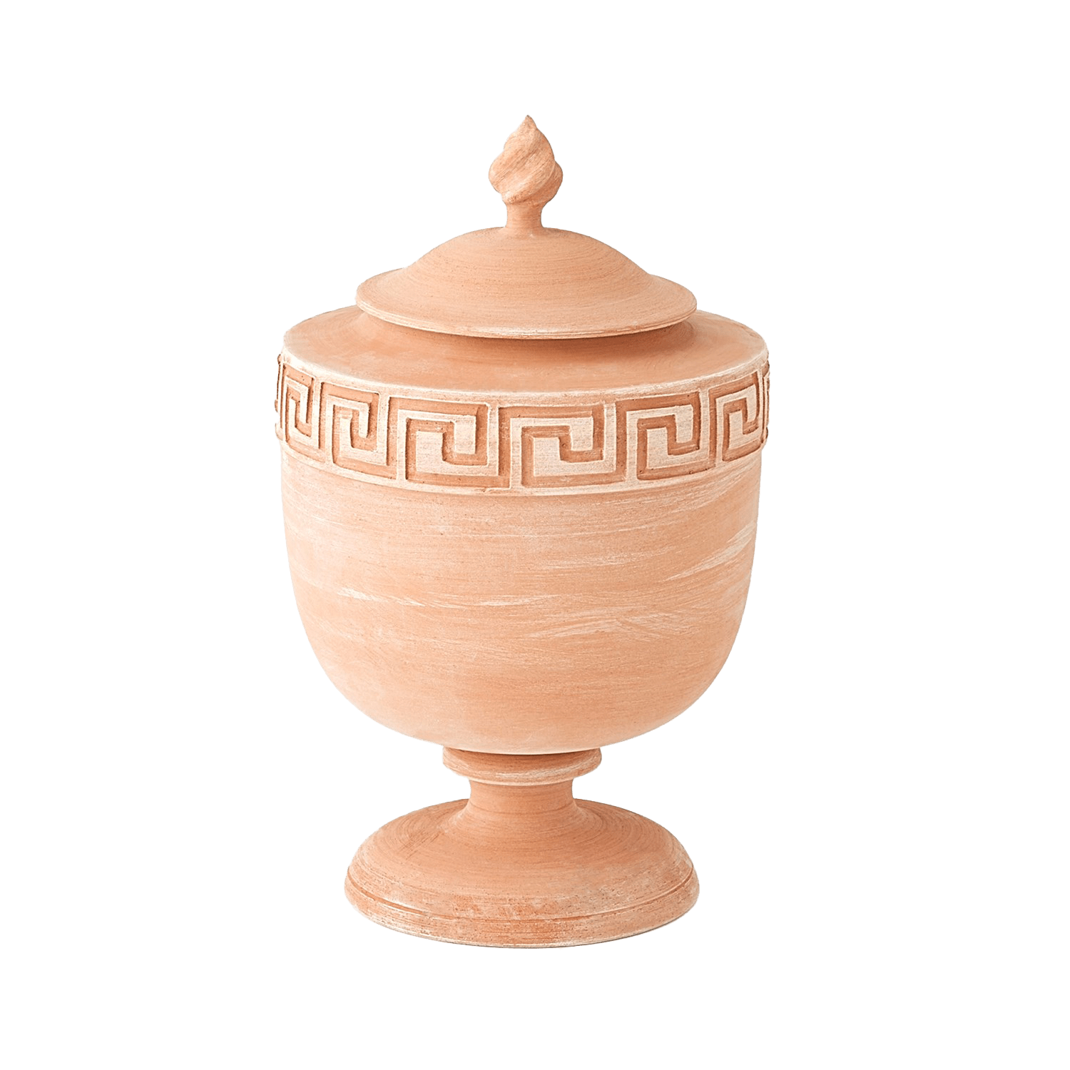 Villa Greek Key Urn - Terracotta | Design for the PPL